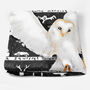 Owl Fleece Blanket, thumbnail 5 of 8