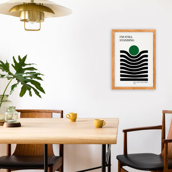 I'm Still Standing Giclée Retro Art Print, 3 of 3