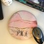 Personalised Blush Pink Marble Mouse Mat, thumbnail 6 of 11