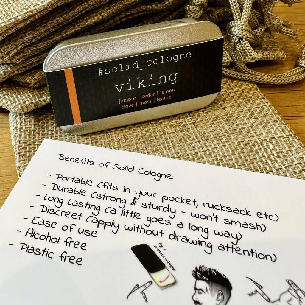 Viking Solid Cologne Made In Scotland, 1 of 6
