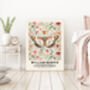 William Morris Cream Flower Butterfly Art Print, thumbnail 3 of 3