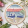 Moored Boats Embroidery Kit, thumbnail 3 of 8