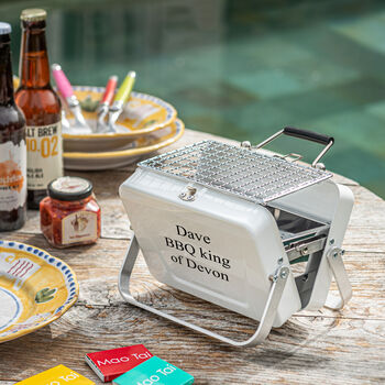 Personalised Tabletop Portable Barbecue, 6 of 6