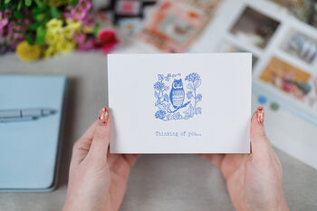 'Thinking Of You' Posy Flower And Card Gift, 3 of 12