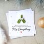 Crochet Mistletoe My Everything Christmas Card, thumbnail 1 of 3