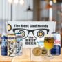 Best Dad British Ale Beer Gift Set With Glass, thumbnail 1 of 3