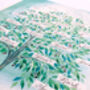 Colourful Green Personalised Family Tree Print, thumbnail 9 of 9