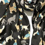 Cat Print Scarf, thumbnail 3 of 5