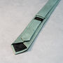 Sage Green Textured Tie Set And Socks Wedding Groomsmen Gift, thumbnail 6 of 6