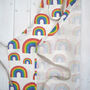 Personalised Rainbow Linen Apron, thumbnail 5 of 10