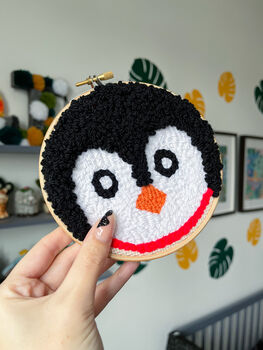 Penguin Christmas Wall Hanging, 3 of 8