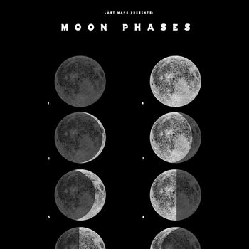Lunar Moon Phases Artwork, 5 of 8