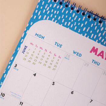 2027 Calendar | Colour Flow | A4, 3 of 7