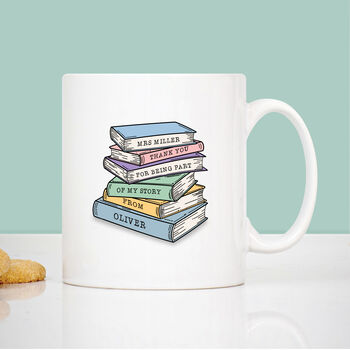 Part Of My Story Teacher End Of Term Mug, 3 of 5