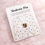 Modesty Pin, Knot Pin, Brooch, Pin Badge, Friendship Knot, thumbnail 1 of 7