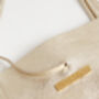 Milan Soft Leather Tote Bag In Gold, thumbnail 2 of 2