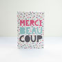 'Merci Beaucoup' Thank You Card, thumbnail 2 of 3