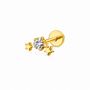 Selene Star Piercing In Titanium, thumbnail 3 of 5
