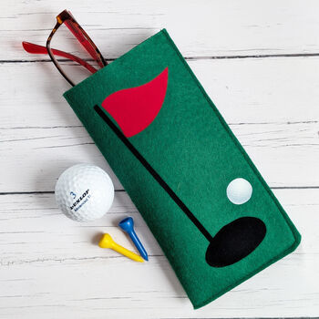 Golf Glasses Case Personalised Fathers Day Gift, 3 of 3