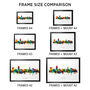Oldham Skyline Cityscape Art Print, thumbnail 5 of 12