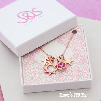 Lucky Dip Rose Gold Necklace, 4 of 8