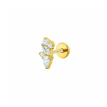 Orchid Crystal Helix Earring, 3 of 5