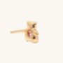 Teddy Bear Stud Earring, thumbnail 4 of 8