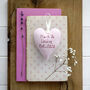 Personalised Mini Hanging Heart Gift For Engagement Or Valentines Day, thumbnail 11 of 12
