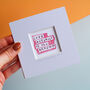 Love Actually Is All Around Mini Art Print, thumbnail 2 of 6