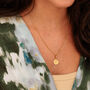 18ct Gold Number 40 Charm Necklace, thumbnail 1 of 5