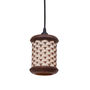 Small Rattan Weave Pendant Lamp, thumbnail 2 of 6