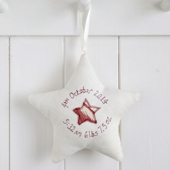 Personalised New Baby Star Gift For Boy Or Girl, 9 of 12