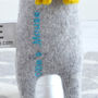 Personalised Knitted Mouse, thumbnail 4 of 4