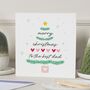 Personalised Christmas Card For The Best Dad, thumbnail 1 of 7