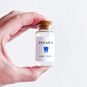 First Tooth Bottle With Personalised Label, 6 of 10