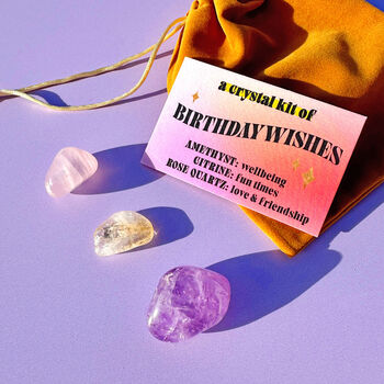 A Happy Birthday Crystal Kit, 6 of 6