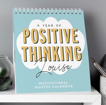 Personalised Motivational Quotes Calendar, 7 of 7