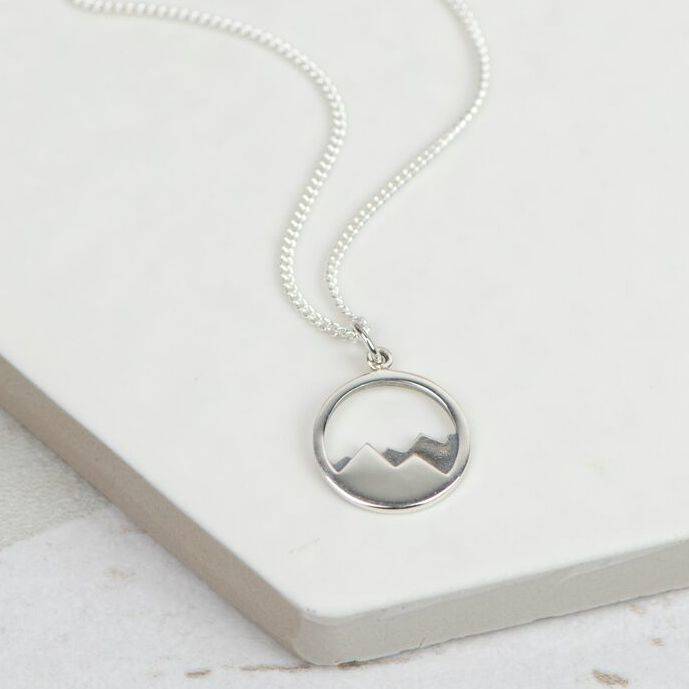 rocky mountain silver necklace by suzy q designs | notonthehighstreet.com