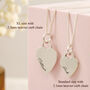 Heart Tag Personalised Name Necklace, thumbnail 5 of 7