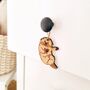 Personalised Wooden Otter/Bear Hanging Decoration, thumbnail 6 of 6