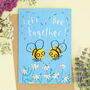 Let's Be Together Valentines Love Greetings Card, thumbnail 1 of 2