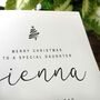 Christmas Card For Daughter, To A Special Daughter Christmas Card, Personalised Card For Daughter, Custom Card, thumbnail 2 of 4