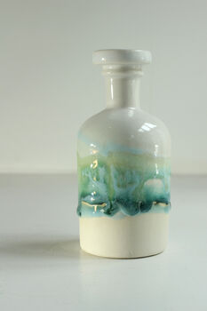 Apothecary Bottle Vase Ceramic Vase, 3 of 10