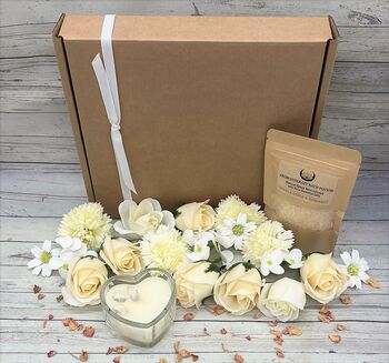 The Blooming Cream Luxury Spa Gift Box, 2 of 8