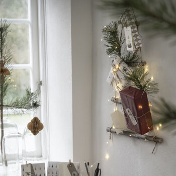 Hanging Twig Christmas Tree Decoration, 2 of 2