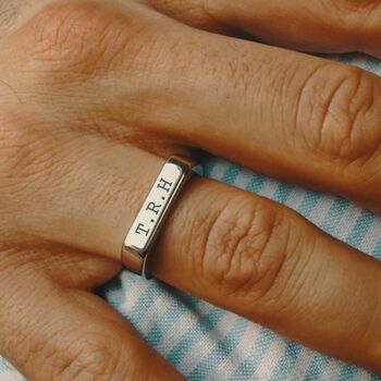 Personalised Signet Ring, 3 of 12