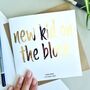 New Kid On The Block | Personalised New Baby Card, thumbnail 1 of 2