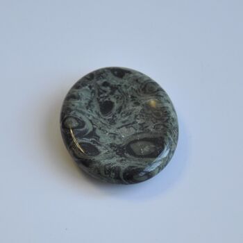 Kambaba Jasper Worry Thumb Stone For Calm And Anxiety, 3 of 4