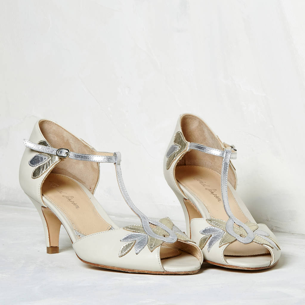 ivory canvas shoes