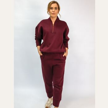 Margot Relaxed Cigarette Style Sweatpants, 3 of 7
